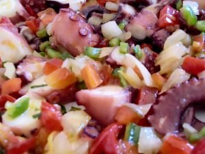 salpicon de pulpo