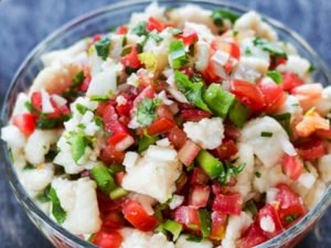salpicon de merluza