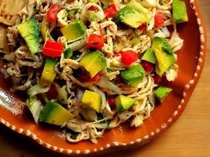 salpicon de pollo mexicano